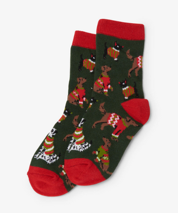 Christmas Kids Crew Socks